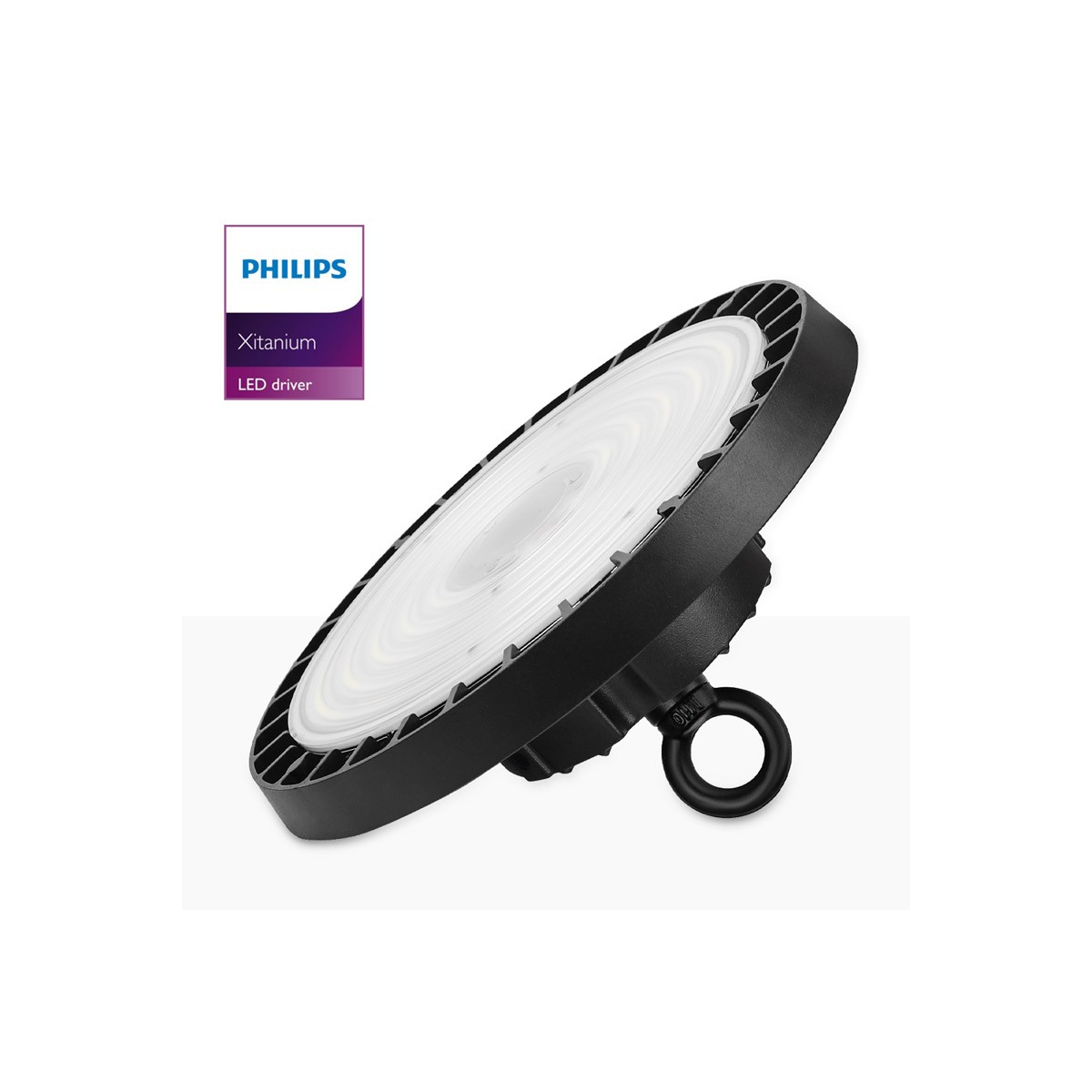Campana industrial UFO 200W Driver PHILIPS 1-10V Regulable
