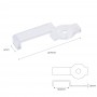 Grapa de fijación para tiras LED 8mm IP67