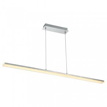 LÁMPARA COLGANTE TIKKU 44W, 230V 1050x80x1200MM, COLOR CROMO 4000K LÁMPARA COLGANTE TIKKU 44W, 230V 1050x80x1200MM, COLOR CROMO 4000K