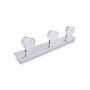 Aplique de Baño LED Triple Samba 15W IP44 Cromo Aplique de Baño LED Triple Samba 15W IP44 Cromo