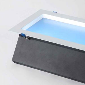 Panel LED blue Skylight efecto cielo daylight 120W