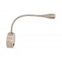 Aplique LED de pared para lectura Micron Orientable 3W Aplique LED de pared para lectura Micron Orientable 3W