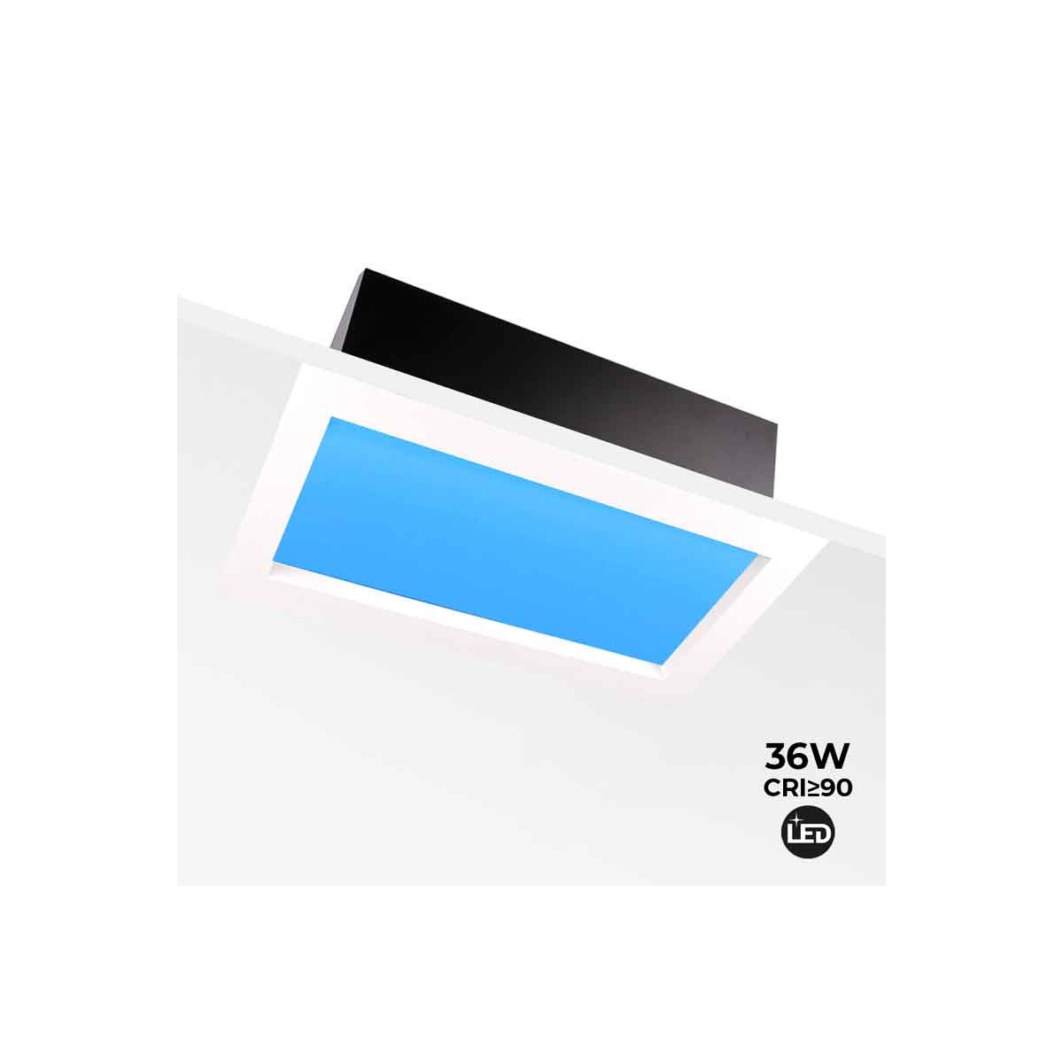 Panel Blue skylight efecto cielo daylight 36W Garantía 5 años