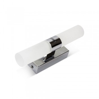APLIQUE BAÑO ORDES 2X3W 900Lm IP44 CL.2 COLOR CROMO 4200K APLIQUE BAÑO ORDES 2X3W 900Lm IP44 CL.2 COLOR CROMO 4200K