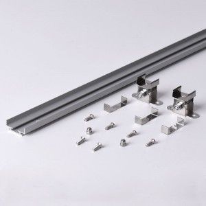 Perfil de aluminio basculante para Bañador Flexible