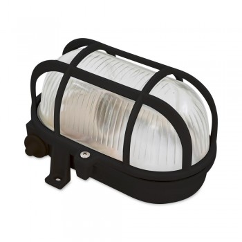 APLIQUE EXTERIOR OVAL TORTUGA CON REJILLA PLASTICA BLANCA 1XE27 (MAX. 40W) IP44 APLIQUE EXTERIOR OVAL TORTUGA CON REJILLA PLASTICA BLANCA 1XE27 (MAX. 40W) IP44