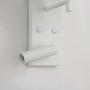 Aplique + foco de pared direccionable