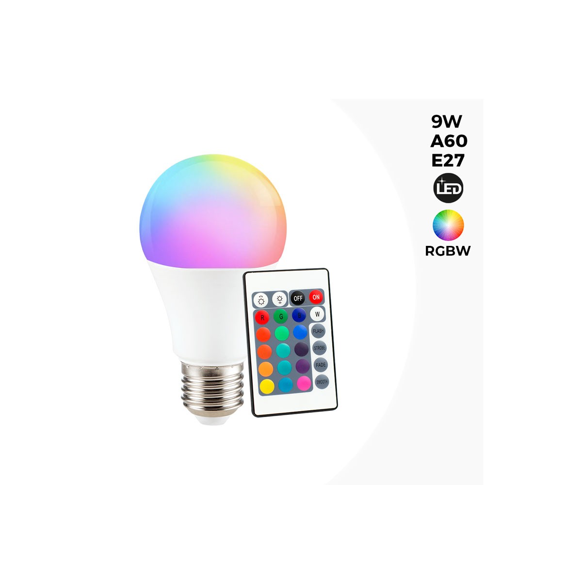Crea diferentes tonalidades con esta bombilla LED inteligente e27