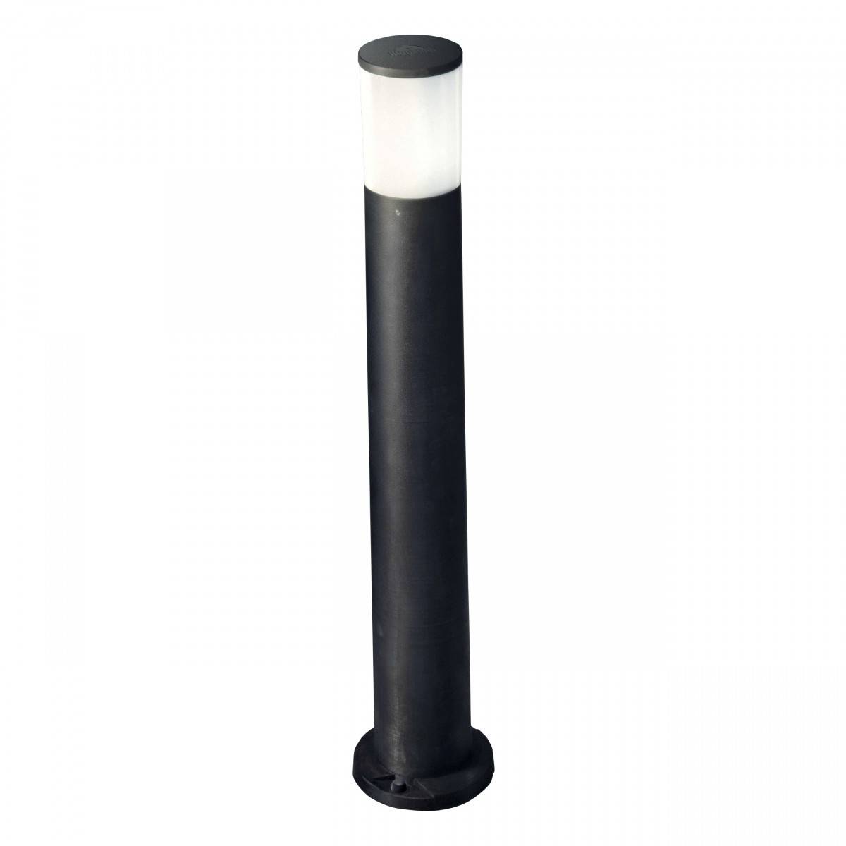 FAROL BOLARDO FUMAGALLI AMELIA 800 NEGRO OPAL CON BOMBILLA E27 6W 4000K