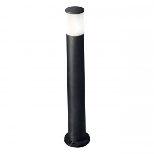 FAROL BOLARDO FUMAGALLI AMELIA 800 NEGRO OPAL CON BOMBILLA E27 6W 4000K