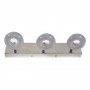 Aplique baño LED orientable triple Aplique baño LED orientable triple