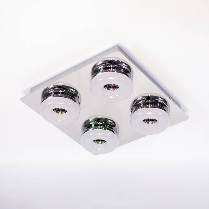 Comprar aplique de baño LED para espejo 20W y cuatro puntos de luz