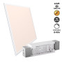 Panel LED Dimmable 0-10V empotrable 60X60cm 44W 3960LM UGR19
