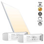 Panel LED Dimmable TRIAC empotrable 120x60cm 72W 6500LM UGR19