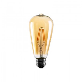 Bombilla LED de Filamento Vintage Edison ST64 4W gold Bombilla LED de Filamento Vintage Edison ST64 4W gold