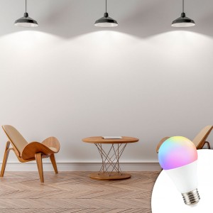 Bombilla Inteligente E27 WiFi, RGB 9W - Microled Ibérica