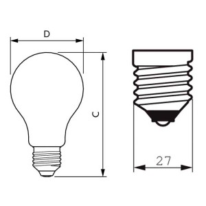 Bombilla CorePro  LEDBulbND 120W E27 A67 827 FR G