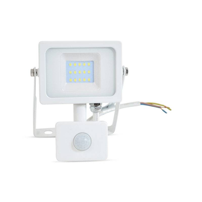 Proyector LED Slim 10W con Sensor de Movimiento