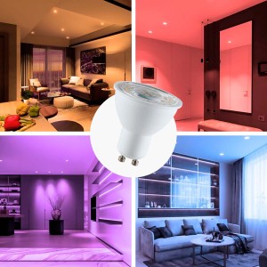 Bombilla Inteligente GU10 WiFi LED RGBW 5W - Smartfy