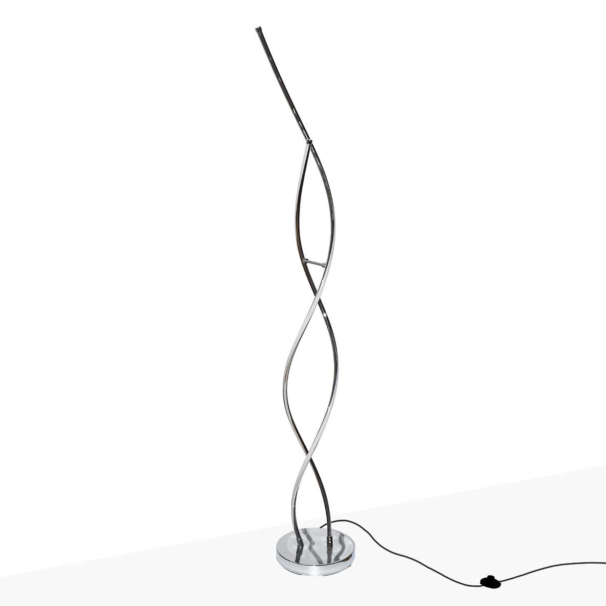 Gángster Incorrecto Inclinarse Comprar lámpara de pie Helix de diseño espiral con LED integrado