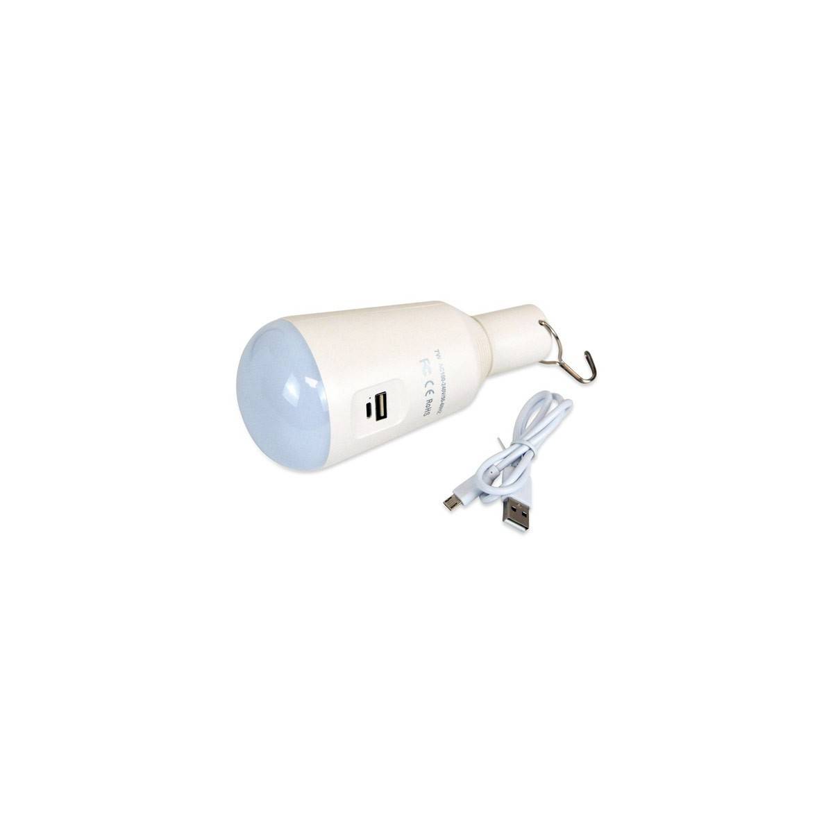 Bombilla LED Multi-funcional USB (Emergencia)