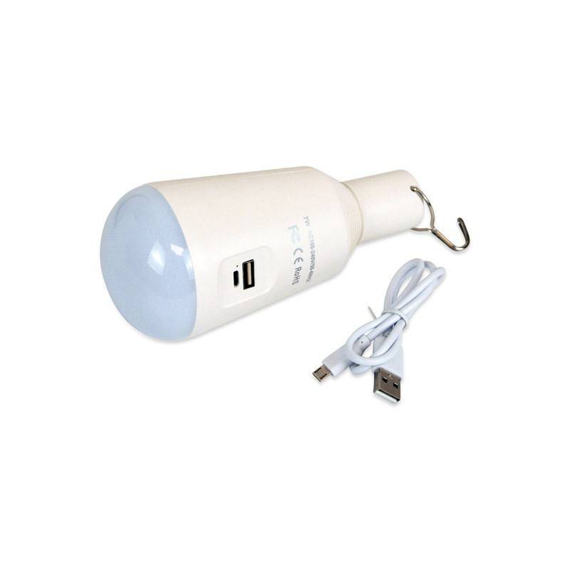 Bombilla LED Multi-funcional USB (Emergencia)