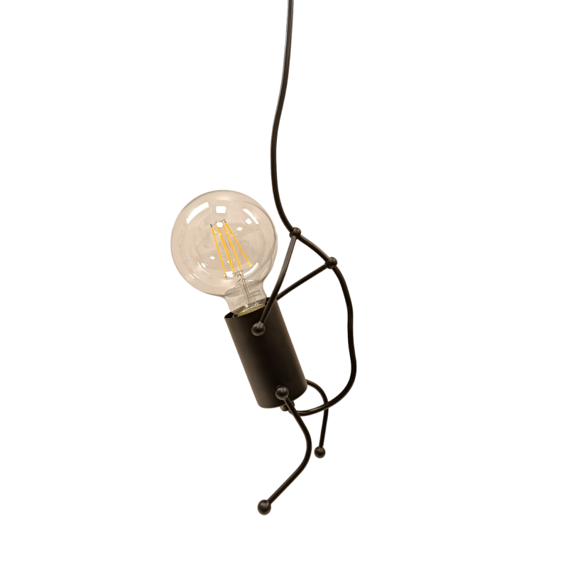 Lámpara Colgante Decorativa Vintage "DOLL" E27
