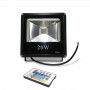 Foco proyector LED RGB 20W COB 230V-AC, CARCASA NEGRA, IP65 Foco proyector LED RGB 20W COB 230V-AC, CARCASA NEGRA, IP65