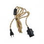 Cable con enchufe e interruptor YUTE-CUERDA