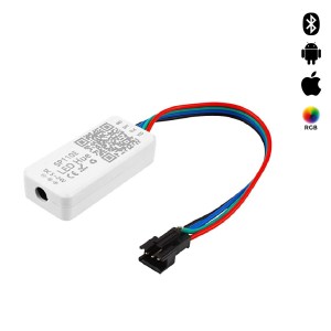 Controlador LED IC pixel Bluetooth RGB/RGBW- 5-24V DC - 1024 Píxeles