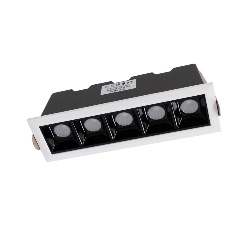 Foco downlight LED lineal empotrable 10W - Chip OSRAM - UGR18 Foco downlight LED lineal empotrable 10W - Chip OSRAM - UGR18