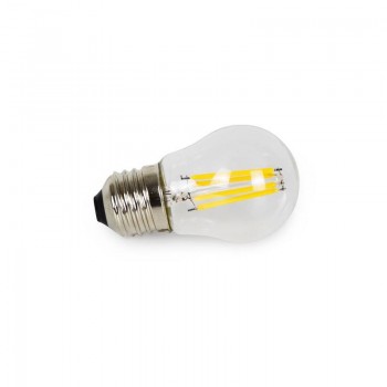 Bombilla Filamento Visto LED Clear G45 E27 4W Bombilla Filamento Visto LED Clear G45 E27 4W