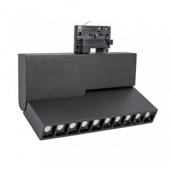 Foco LED de carril trifásico UGR19 Foco LED de carril trifásico UGR19