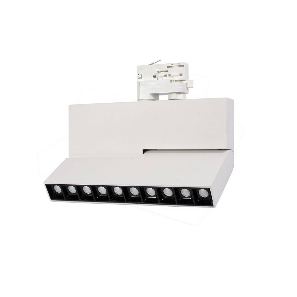Foco LED de carril trifásico UGR19