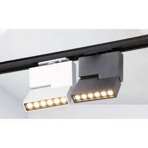 Foco LED de carril trifásico UGR19