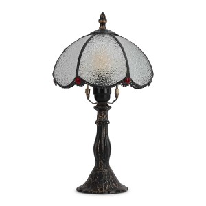 Lámpara de mesa "Candice" inspiración "Tiffany" - Ø 20cm