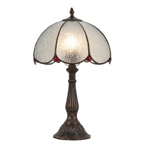Lámpara de mesa "Candice" inspiración "Tiffany" - Ø 30cm