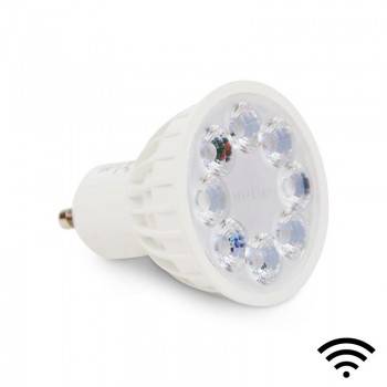 bombillas led gu10 RGBW LED Dicroica GU10 4W control por RF