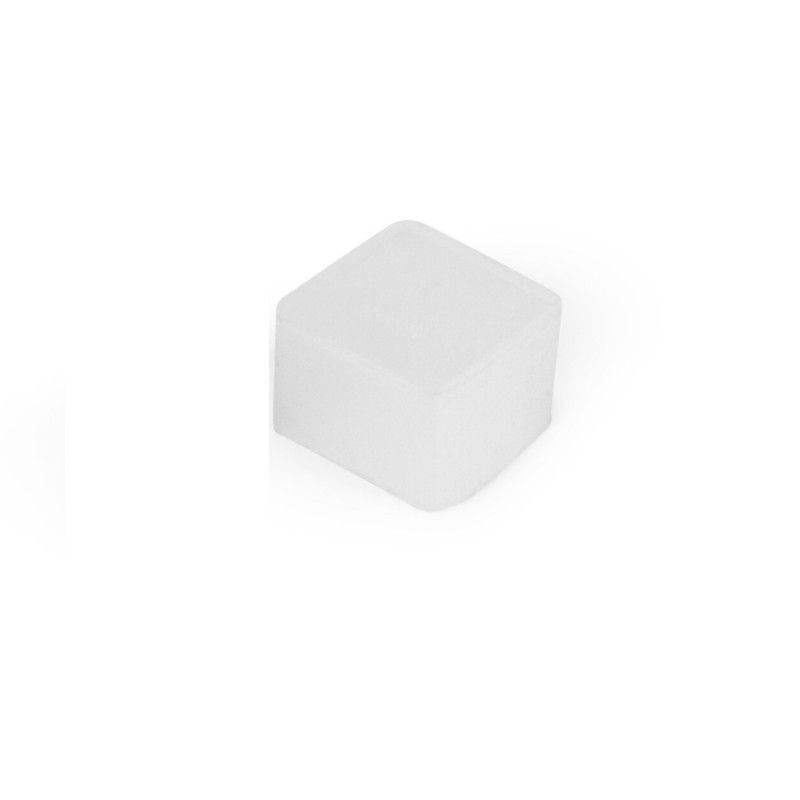Tapa inicio/fin para funda flexible de silicona 16x16mm - WOS1616- sin agujero