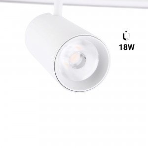 Foco LED para carril magnético 48V - 18W - Blanco