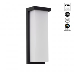 Aplique de pared exterior en aluminio "Retal" - Potencia ajustable: 18W-20W-22W - CCT- IP65