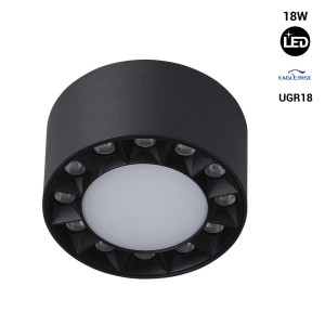 Aplique de techo LED 18W -...