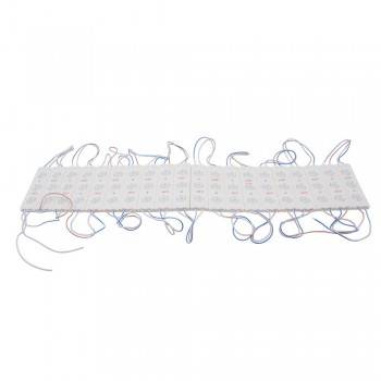 CADENA DE 20 MÓDULOS LED PARA ROTULOS 3xSMD 3030 DE 2.5W 230V-AC, IP 65 ÁNGULO 120º 6200ºK CADENA DE 20 MÓDULOS LED PARA ROTULOS 3xSMD 3030 DE 2.5W 230V-AC, IP 65 ÁNGULO 120º 6200ºK