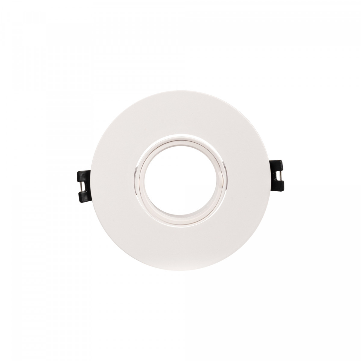 Aro downlight circular basculante para bombilla GU10 / MR16 - Corte Ø75 mm