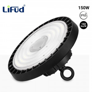 Campana LED industrial - Driver LIFUD - 150W - 160lm/W - Chip PHILIPS - Regulable 1-10V - IP65