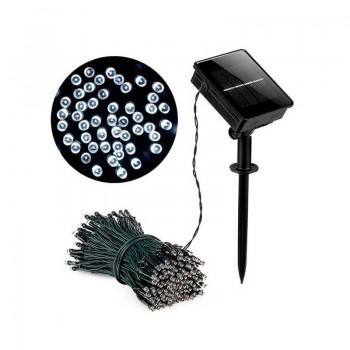 Guirnalda LED Solar Exterior Navideña Guirnalda LED Solar Exterior Navideña
