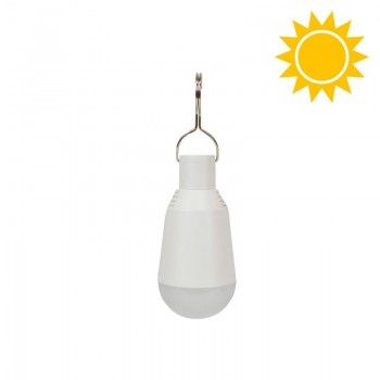 Bombilla led con panel solar 2W Bombilla led con panel solar 2W