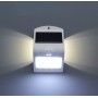 Lámpara solar exterior de pared 1.5W IP65 con sensor PIR de movimiento y crepuscular Lámpara solar exterior de pared 1.5W IP65 con sensor PIR de movimiento y crepuscular