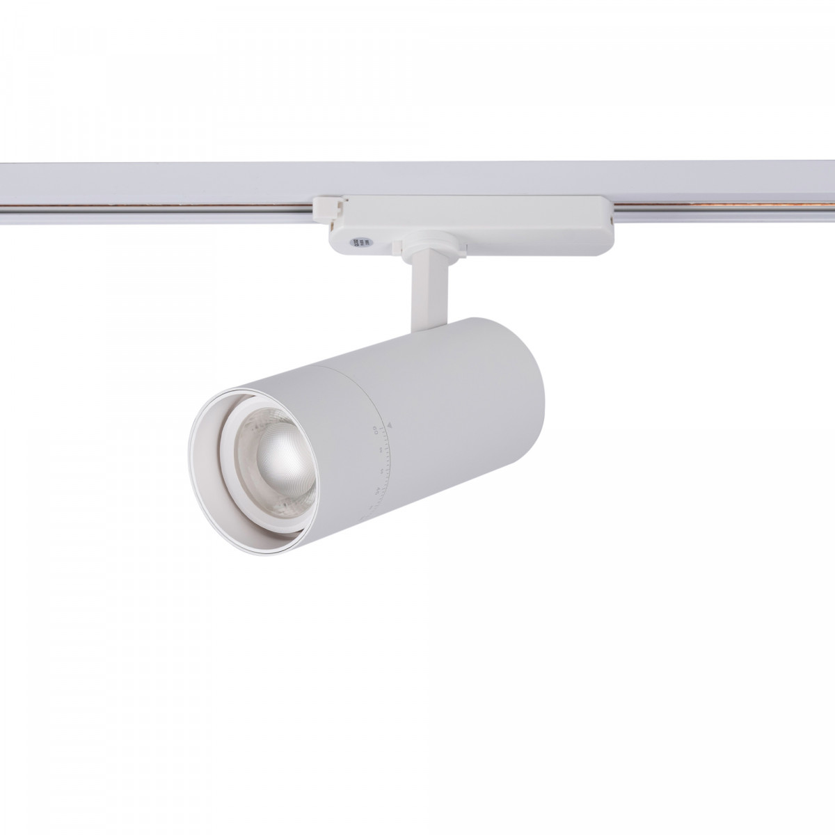 Foco LED de carril monofásico CCT 25W - COB - Apertura regulable 25-60º