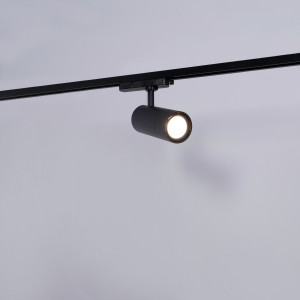 Focos LED para carril monofásico zoom CCT con apertura regulable